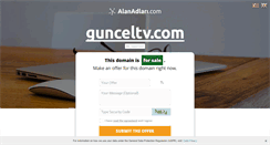 Desktop Screenshot of gunceltv.com