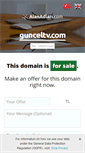 Mobile Screenshot of gunceltv.com